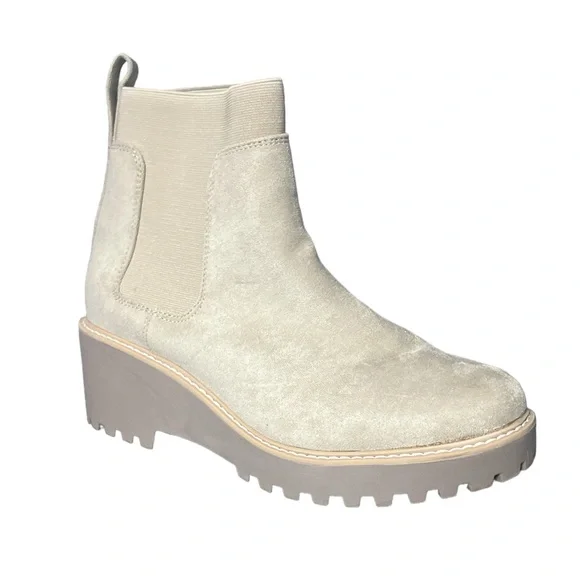 Dulce Vita women beige ankle boots - Picture 1 of 7